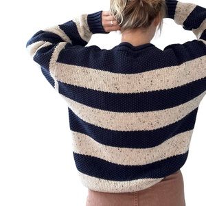 Vintage Striped Fisherman’s Sweater